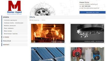 Monter-Expert - strona RWD
